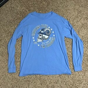 north carolina men’s graphic long sleeve shirt